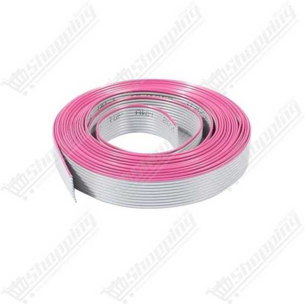 Câble nappe 20 voies pas 1.27mm gris - 1 mètre