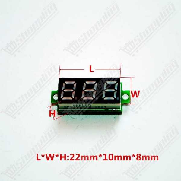 Thermomètre numérique LED avec sonde filaire