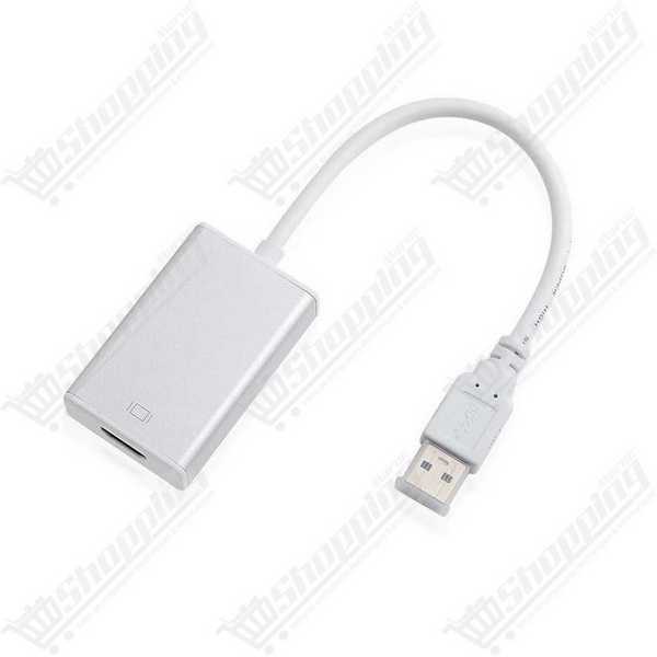 Adaptateur USB 3.0 vers HDMI, 20 cm, Full HD 1080p
