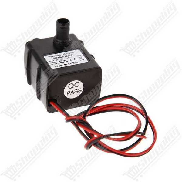 Pompe à eau submersible DC 12V 240L/H moteur brushless