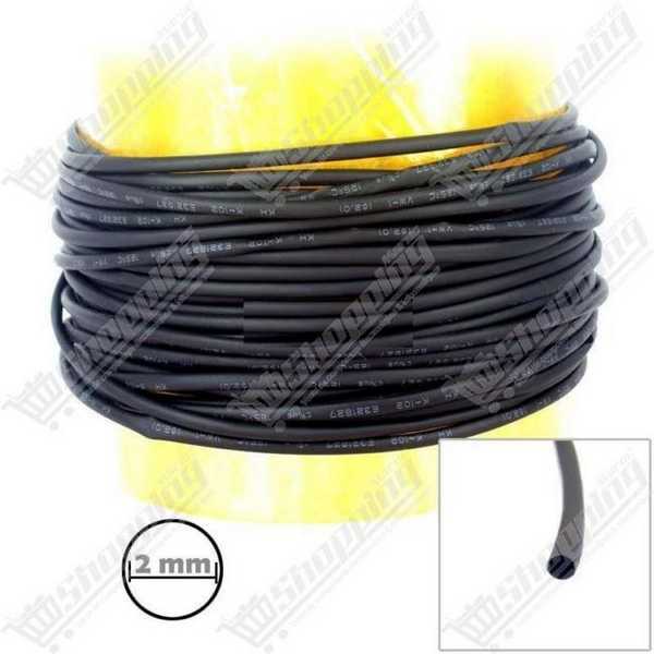 Gaine Thermorétractable 2.0mm – 1 Mètre – Protection Câble