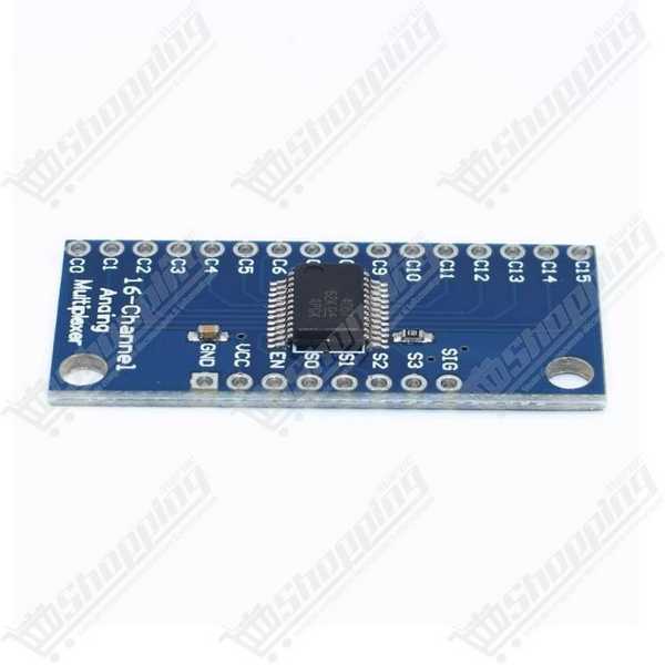 Module Multiplexeur / Démultiplexeur Analogique et Numérique 16 Canaux CD74HC4067