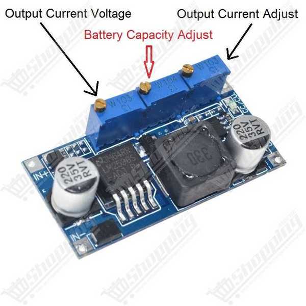 Module abaisseur de tension DC-DC LM2596 3A CC-CV