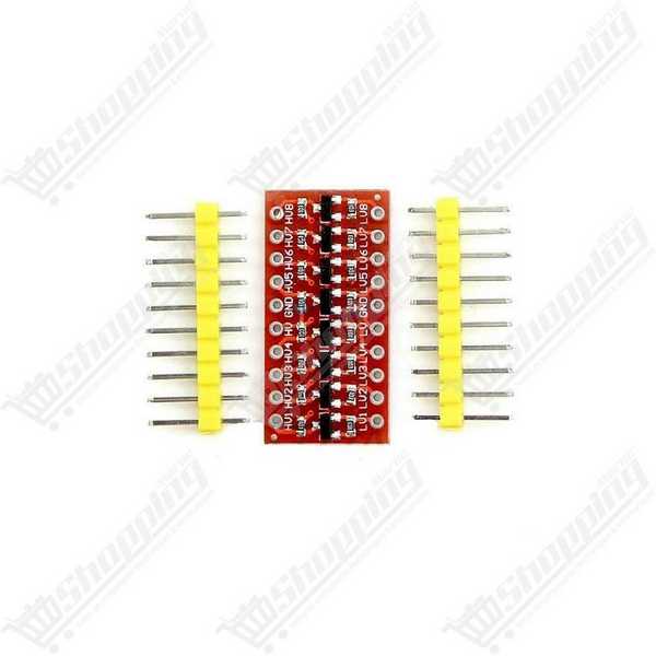 Module convertisseur de niveau logique bidirectionnel 8 canaux 3.3V - 5V TXS0108E