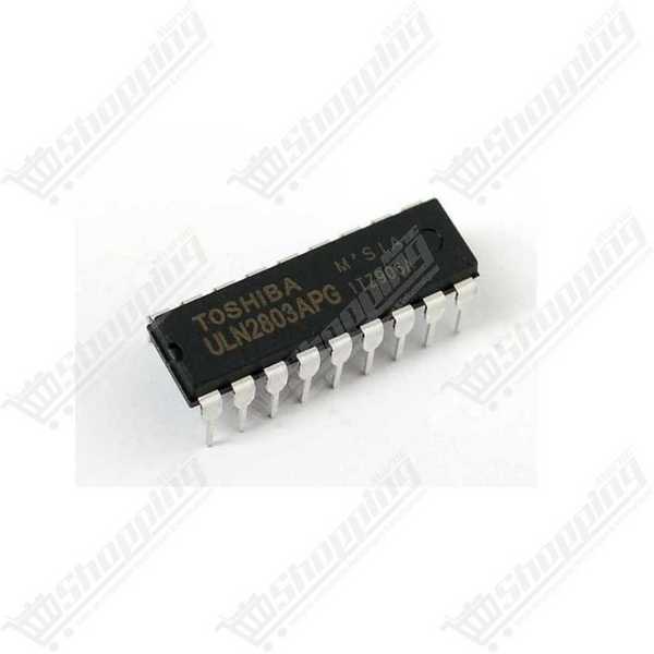 Circuit intégré ULN2803 - Réseau de 8 transistors Darlington DIP-18