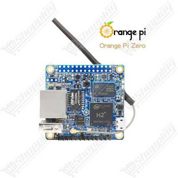 Orange Pi Zero H2+ 512 Mo RAM WiFi Quad-Core ARM Cortex-A7
