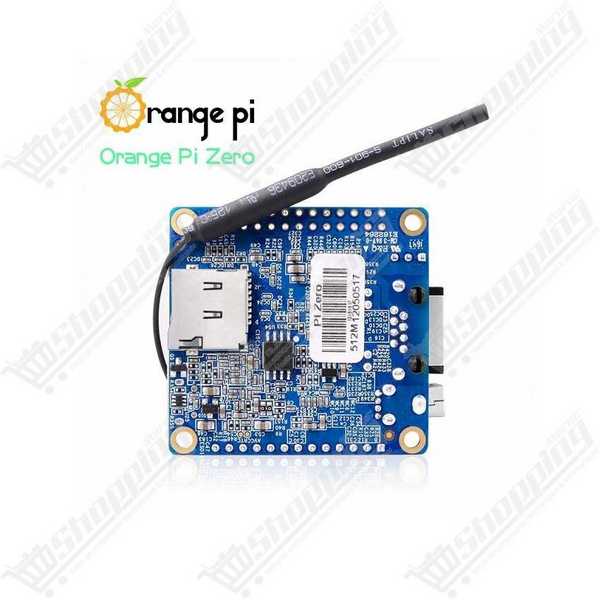 Orange Pi Zero H2+ 512 Mo RAM WiFi Quad-Core ARM Cortex-A7