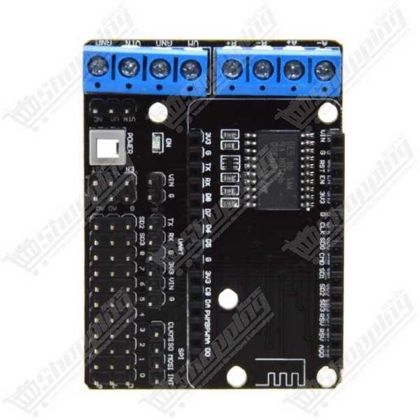 Shield Moteur L293D pour NodeMCU ESP8266