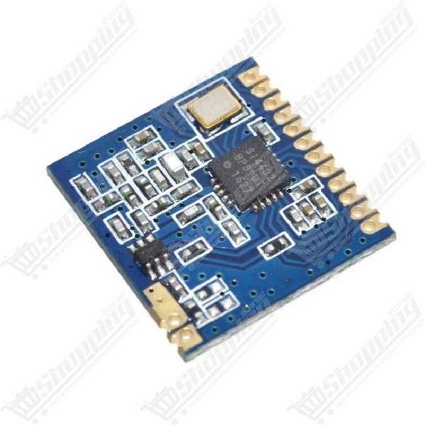Module de communication sans fil SI4432 433MHz avec antenne 1000m