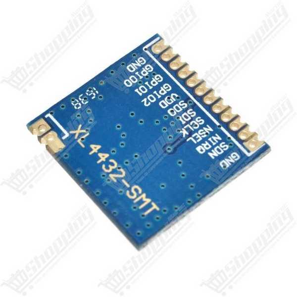 Module de communication sans fil SI4432 433MHz avec antenne 1000m
