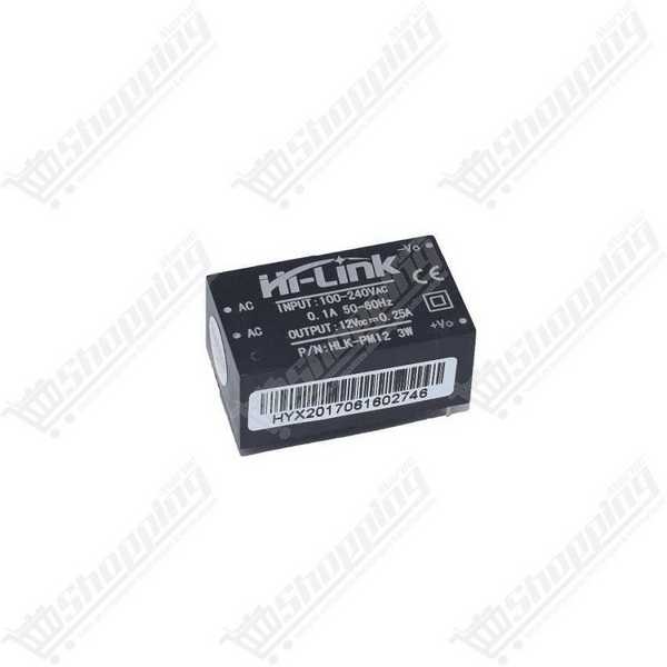 Module d'alimentation AC-DC HLK-PM12 220V vers 12V 3W 0.25A