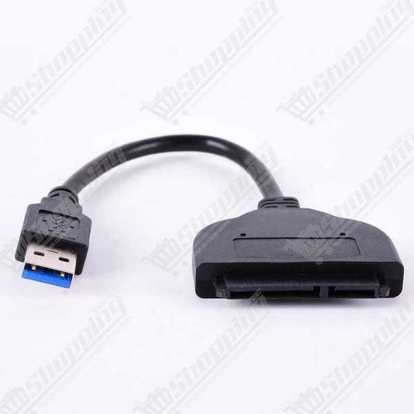 Câble adaptateur USB 3.0 vers SATA pour disque dur et SSD 2,5 pouces