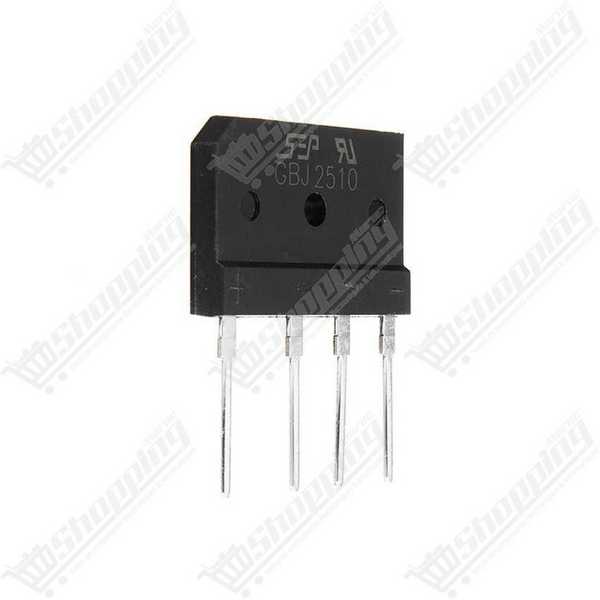 Pont redresseur GBJ2510 25A 1000V