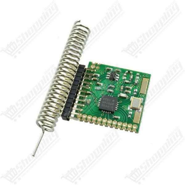 Module émetteur-récepteur sans fil SI4432 433MHz - Vert