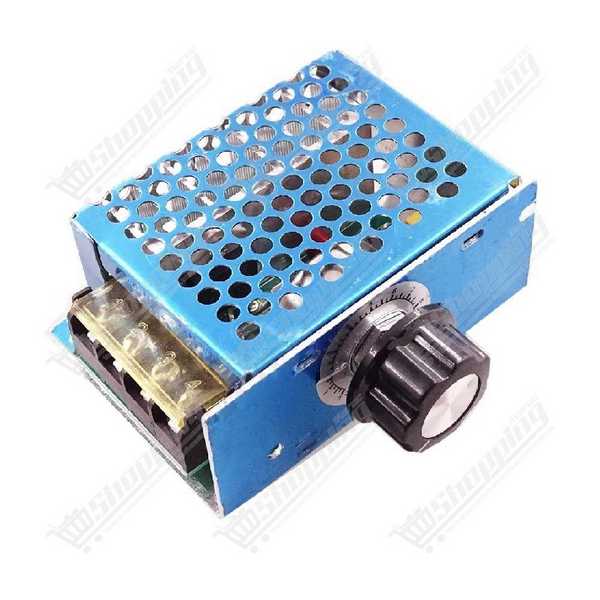 Régulateur de tension et variateur de vitesse SCR 4000W 220V AC