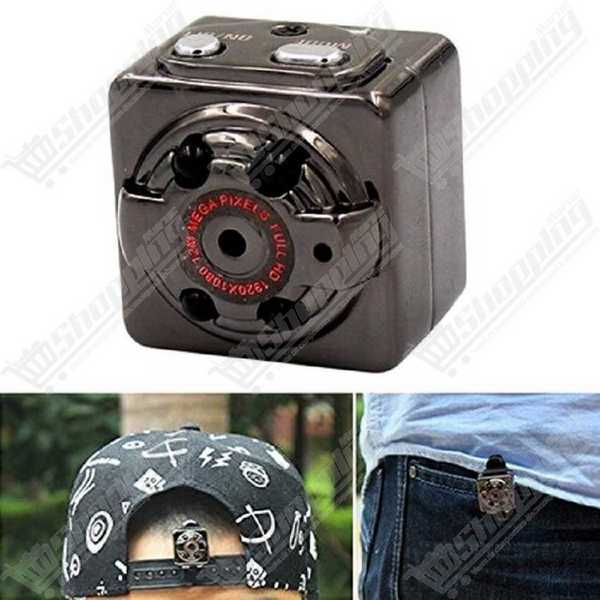 Mini Caméra Cube DV Full HD 1080P avec Vision Nocturne