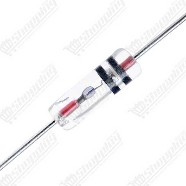 Diode Germanium 1N34A Originale Boîtier DO-7