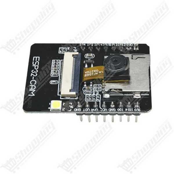 Module ESP32-CAM Dual Core WiFi et Bluetooth avec Caméra OV2640 et Lecteur de Carte MicroSD