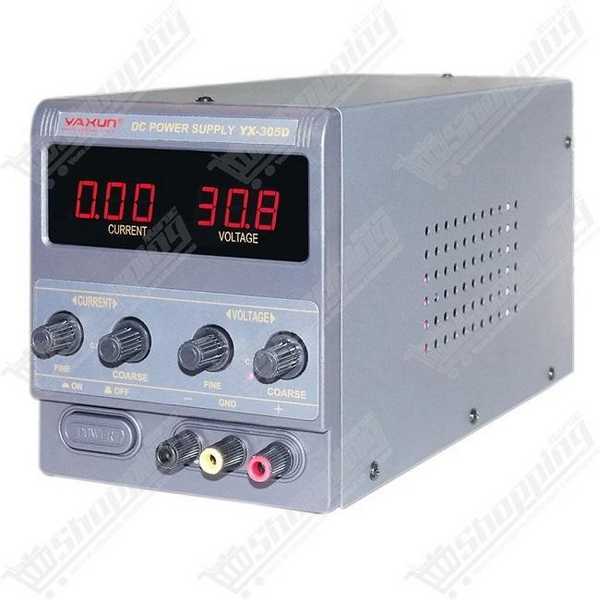 Alimentation de laboratoire ajustable DC 30V 5A