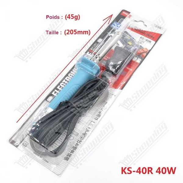 Fer à souder électronique Goot 40W 220V