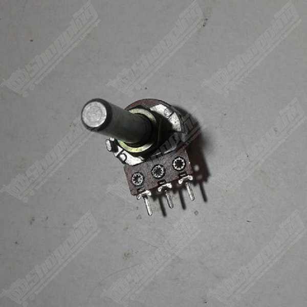 Potentiomètre rotatif linéaire 1MΩ 20mm avec écrou