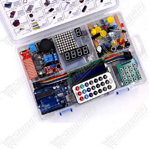 Kit de démarrage Arduino Uno R3 version améliorée