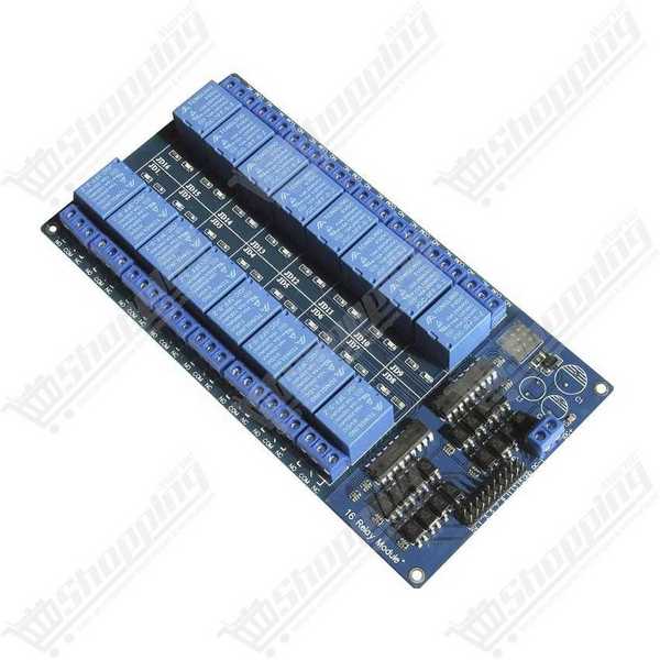 Module Relais 16 Canaux 5V avec Optocoupleur