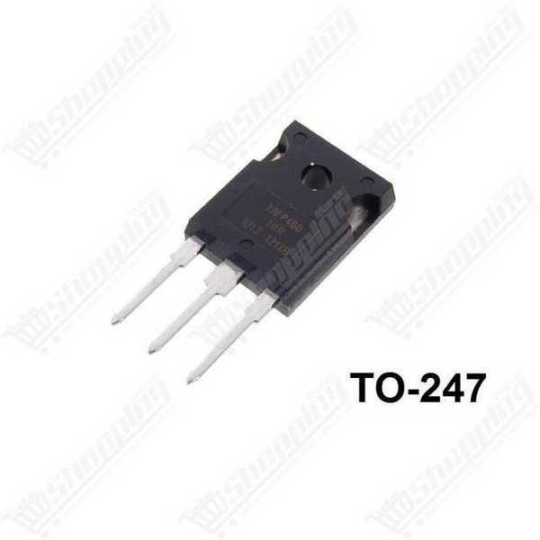 Transistor MOSFET IRFP460A Canal N 500V 20A TO-247
