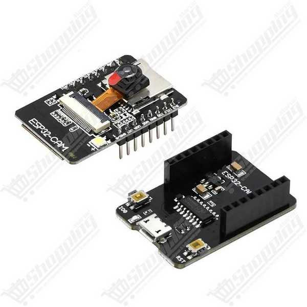 Module ESP32-CAM avec Adaptateur CH340, WiFi, Bluetooth et Lecteur Micro SD