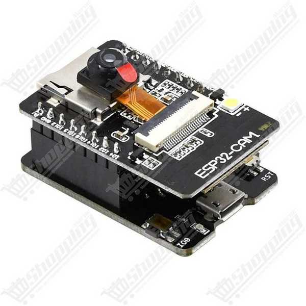 Module ESP32-CAM avec Adaptateur CH340, WiFi, Bluetooth et Lecteur Micro SD
