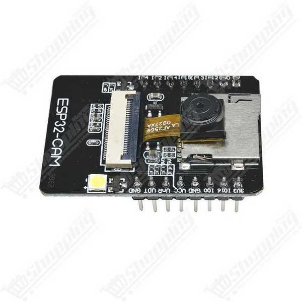 Module ESP32-CAM avec Adaptateur CH340, WiFi, Bluetooth et Lecteur Micro SD