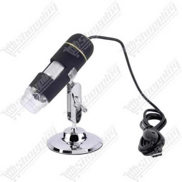Microscope numérique USB 1000X HD 8 LED