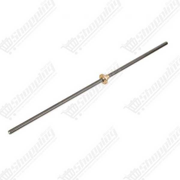 Vis trapézoïdale T8 8mm Longueur 200mm
