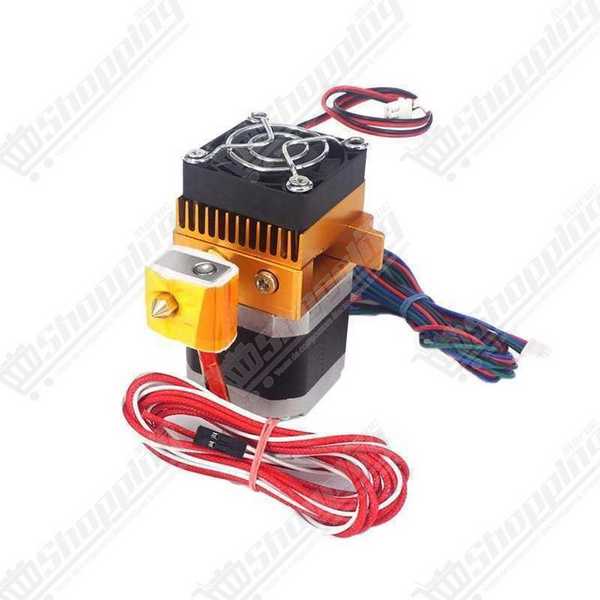 Tête d'impression Extrudeuse MK8 12V 0.4mm pour Imprimante 3D Reprap