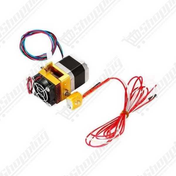 Tête d'impression Extrudeuse MK8 12V 0.4mm pour Imprimante 3D Reprap