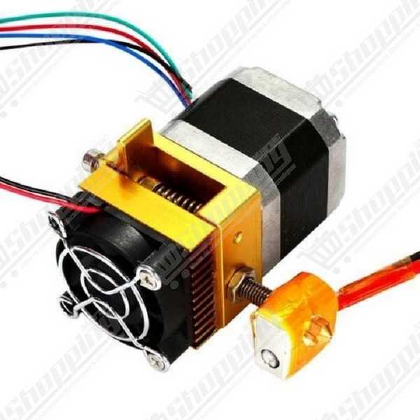 Tête d'impression Extrudeuse MK8 12V 0.4mm pour Imprimante 3D Reprap