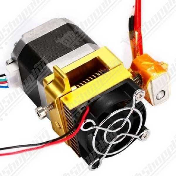 Tête d'impression Extrudeuse MK8 12V 0.4mm pour Imprimante 3D Reprap