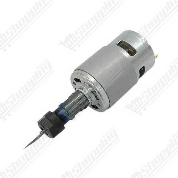Moteur DC 775 10000 tr/min avec Mandrin ER11