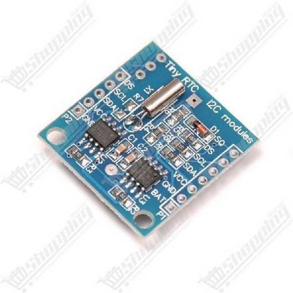 Module Horloge Temps Réel RTC DS1307 I2C avec Mémoire EEPROM 24C32 Sans Pile