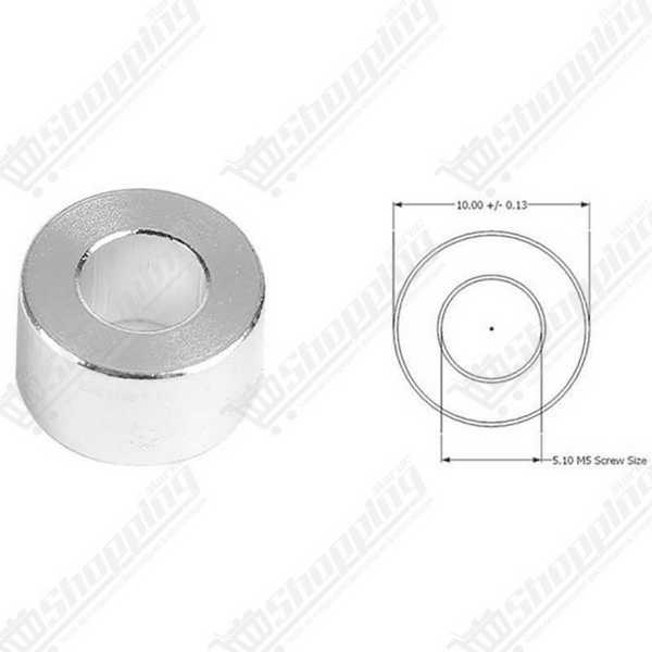 Entretoise Aluminium 5x8x10mm