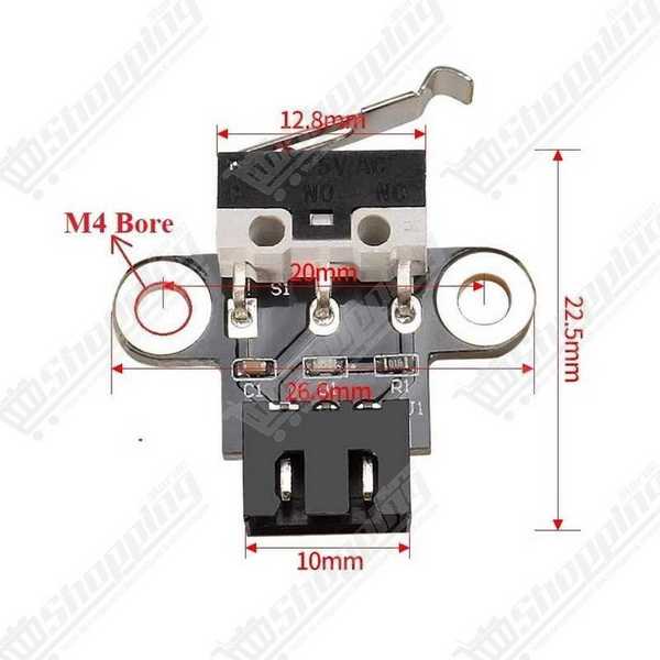 Module de fin de course mécanique avec câble de 1m