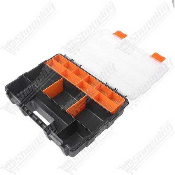 Boîte de rangement multifonctionnelle en plastique 290 x 228 x 58 mm