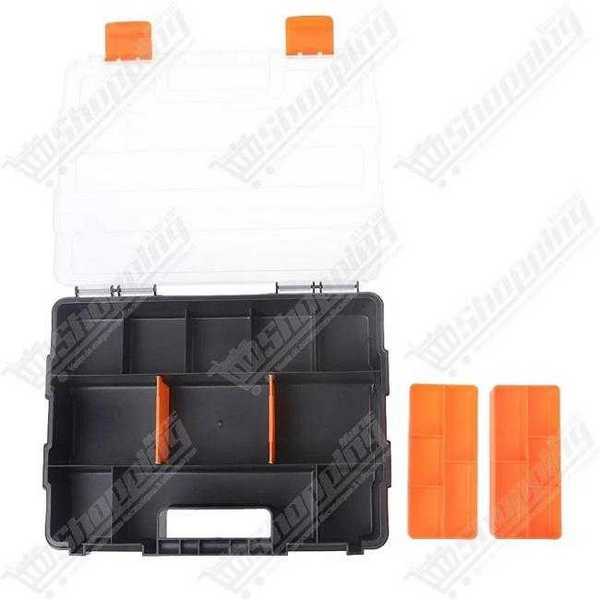 Boîte de rangement multifonctionnelle en plastique 290 x 228 x 58 mm