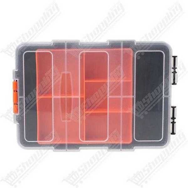 Boîte de rangement multifonctionnelle en plastique 156x228x120mm