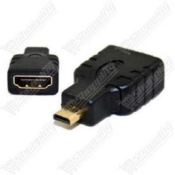 Adaptateur Micro HDMI Mâle vers HDMI Femelle