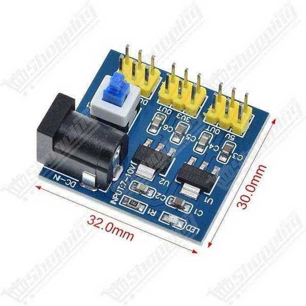Module d'alimentation abaisseur multi-sorties DC-DC 12V vers 3.3V 5V 12V