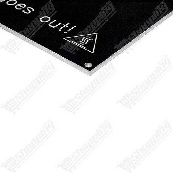 Plateau chauffant aluminium MK2a 300 x 200 x 3mm