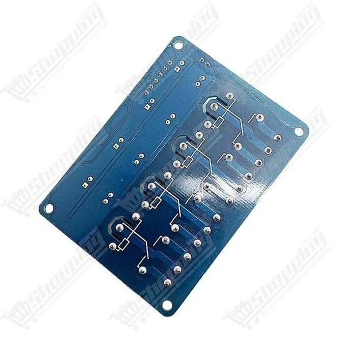 Module relais 4 canaux 5V avec optocoupleur