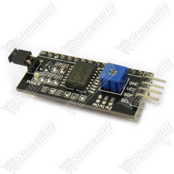 Module d'interface I2C pour afficheur LCD 1602 / 2004