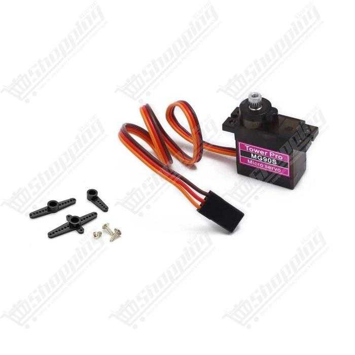 Micro Servomoteur MG90S Engrenages Métalliques